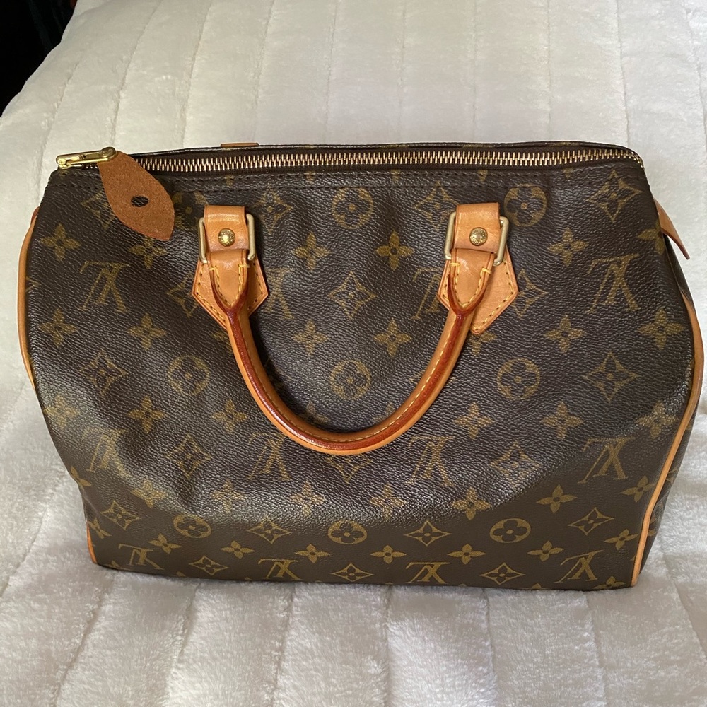 AUTHENTIC LOUIS VUITTON SPEEDY 30 MONOGRAM CANVAS